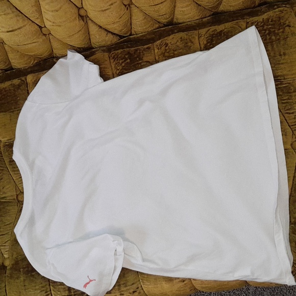 Puma White Graphic T-Shirt - Picture 6 of 6
